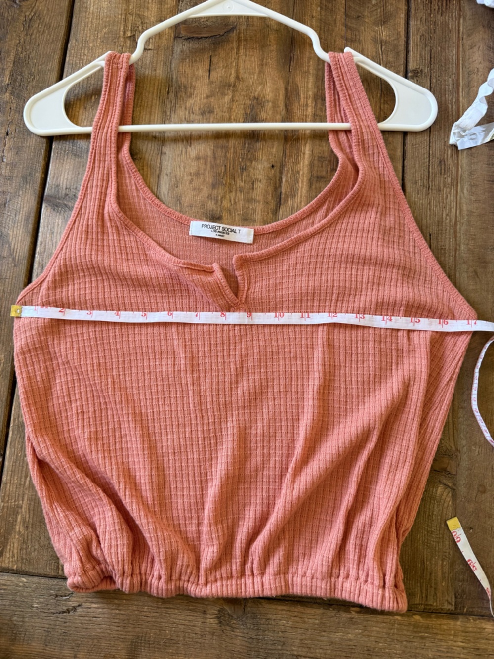 Project Social T Ribbed Tank Top - Rust - Picture 4 of 6
